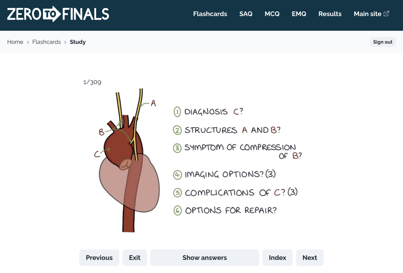 Digital Flashcards Zero To Finals