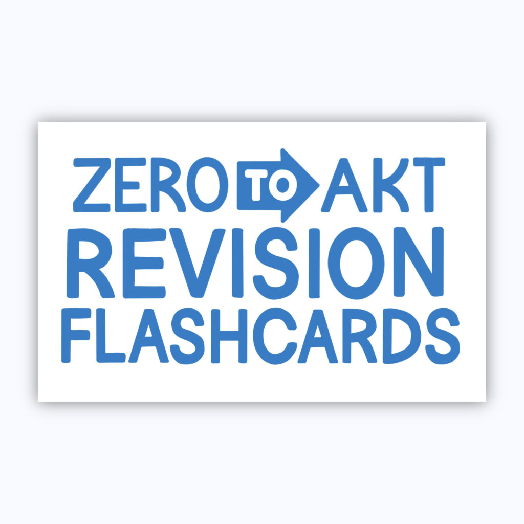 Zero to GP Flashcards Box